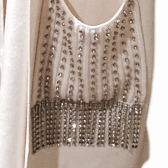 Kobi Halperin Ashton Beaded Fringe Sweater Vest - Picture 12 of 15
